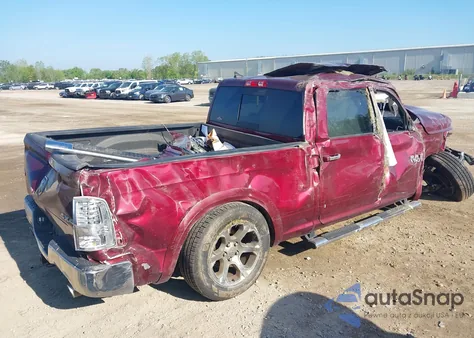 2017 Ram 1500 Laramie 4X4 6'4 Box из США, поврежденный, VIN 1C6RR7VT1HS844497